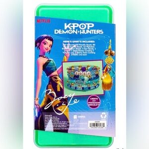 KPOP Demon Hunters Friendship Bracelet Kit - Green